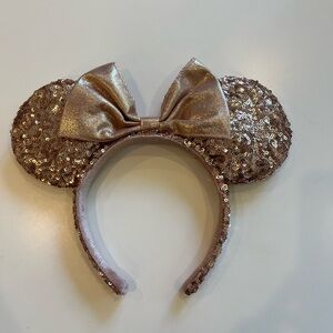 Rose Gold Minnie ears